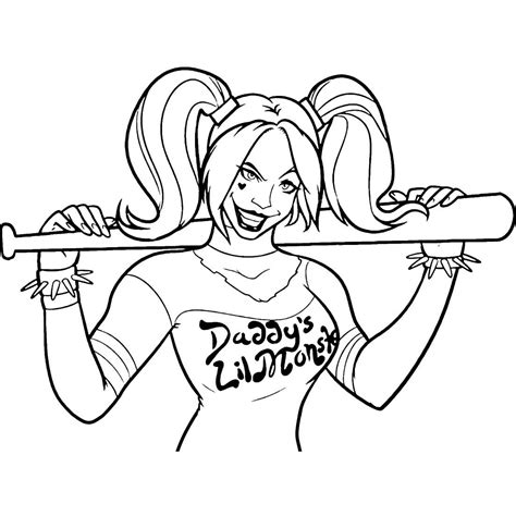 Harley Quinn Printable